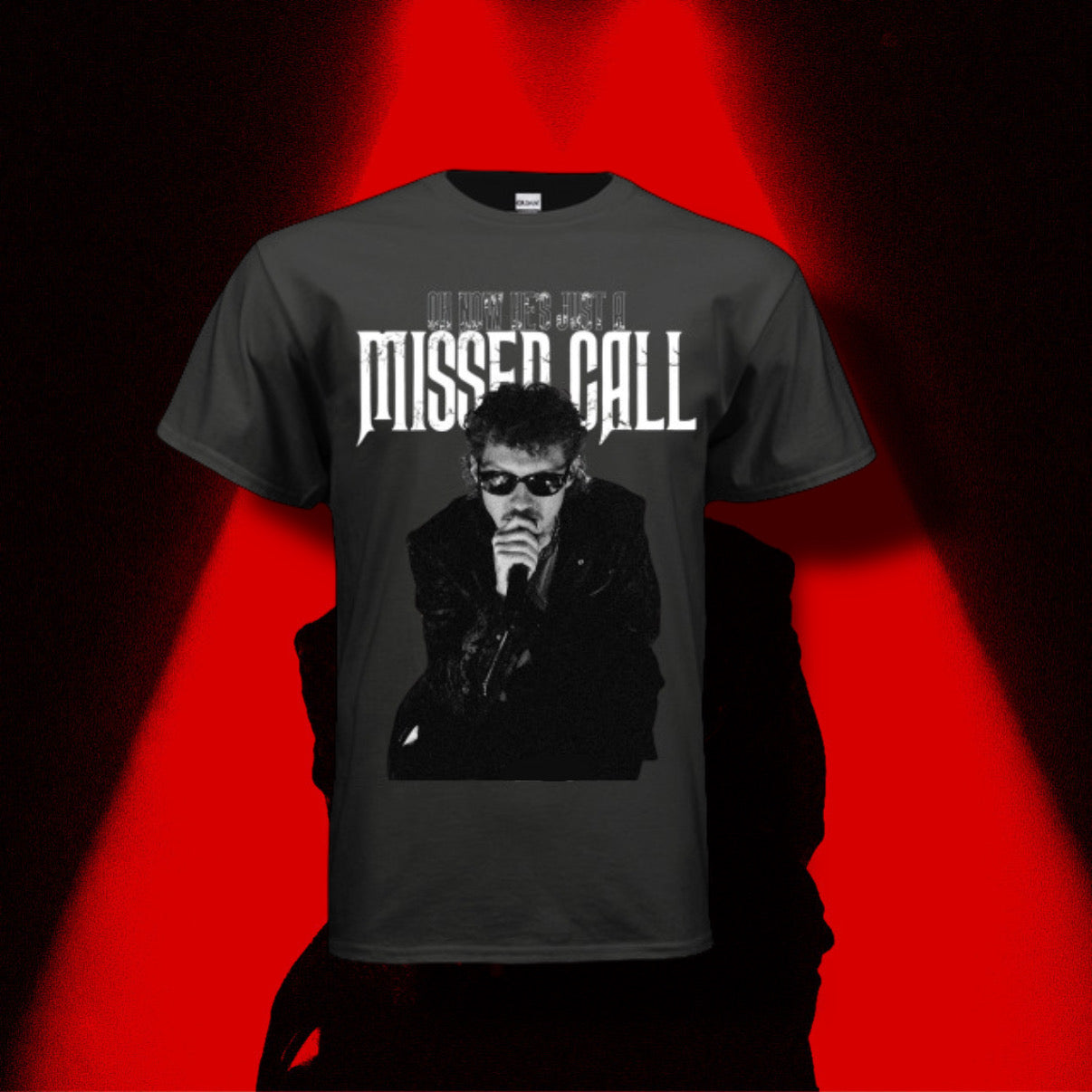 ‘MISSED CALL’ CONCURT GRAPHIC T-SHIRT